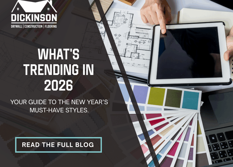 Top Interior Design Trends for 2026: Wall Finishes, Flooring, and Texture