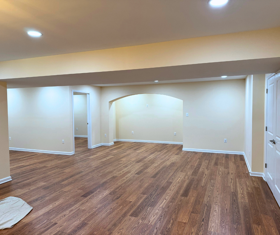 Basement remodel